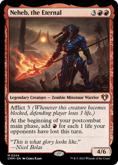 Neheb, the Eternal - 244 - (Commander Masters)