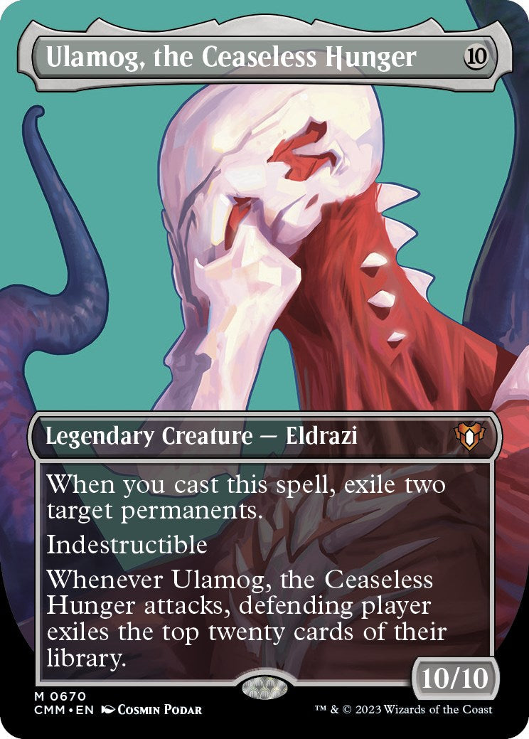 Ulamog, the Ceaseless Hunger (Borderless) - 670 - (Commander Masters)