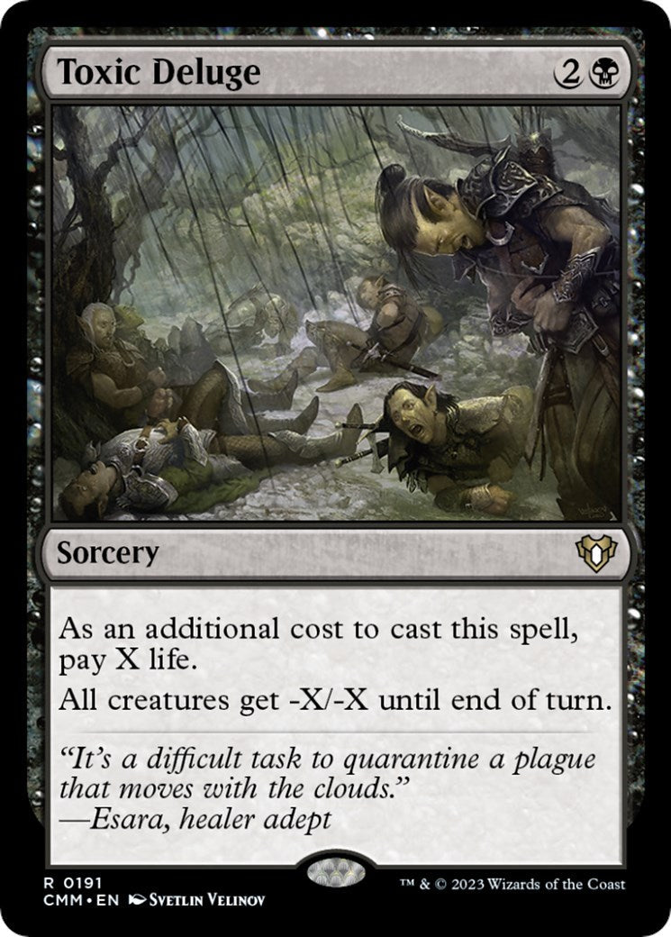 Toxic Deluge - 191 - (Commander Masters)