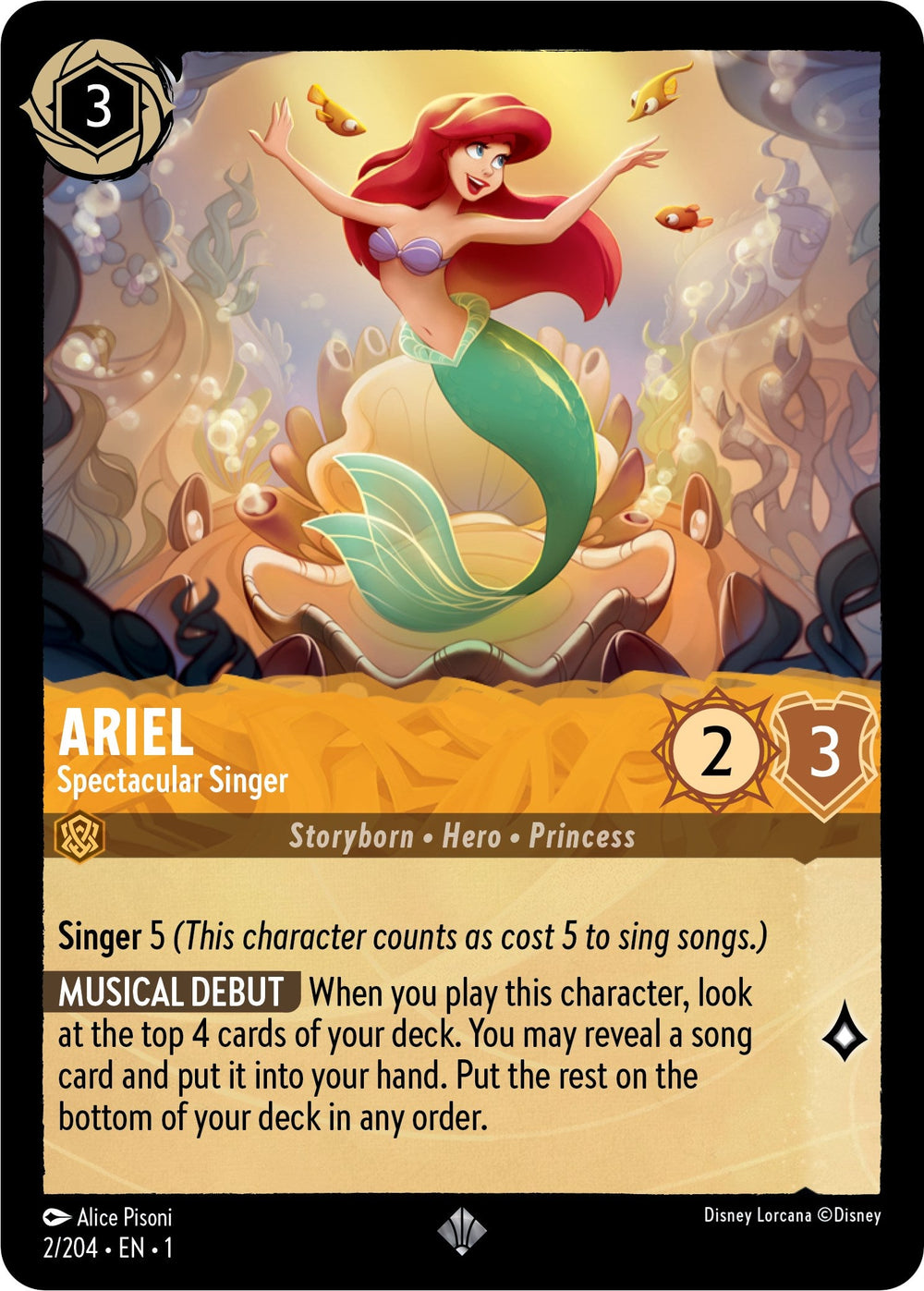 Ariel - Spectacular Singer - 2/204