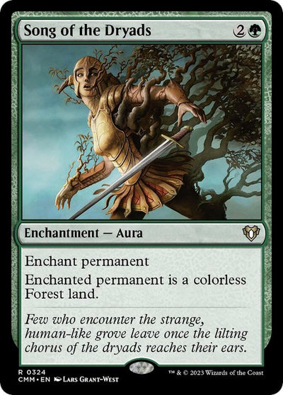 Song of the Dryads - 324 - (Commander Masters)