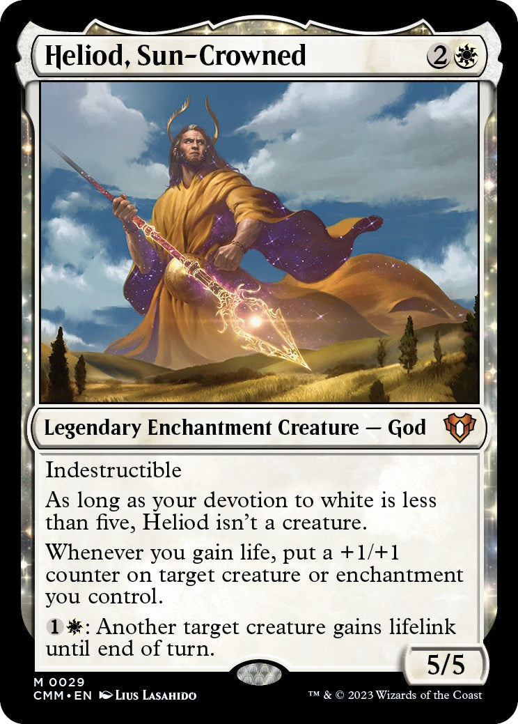 Heliod, Sun-Crowned - 29 - (Commander Masters)