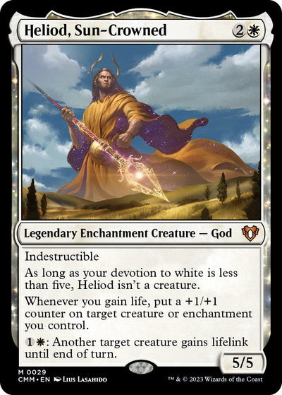 Heliod, Sun-Crowned - 29 - (Commander Masters)