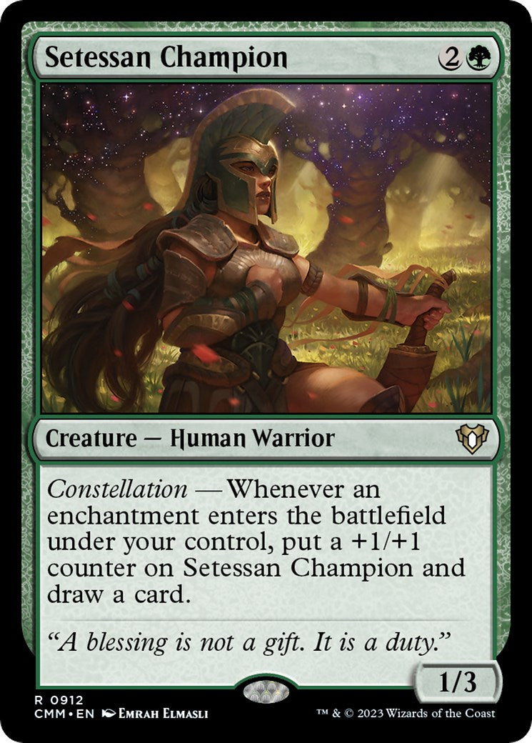 Setessan Champion - 912 - (Commander Masters)