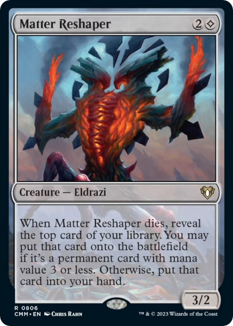 Matter Reshaper - 806 - (Commander Masters)