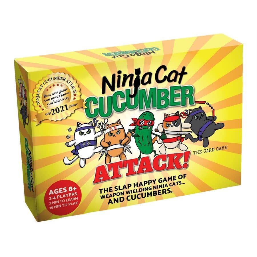 Ninja Cat Cucumber Attack