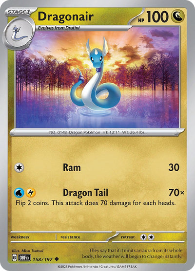 Dragonair - 158/197 - (SV03: Obsidian Flames)