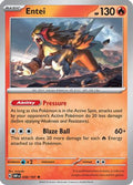Entei 30 Sv03 Obsidian Flames Reverse Holofoil