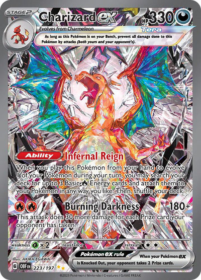 Charizard ex - 223/197 - SV03: Obsidian Flames