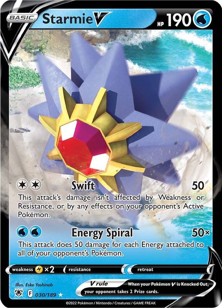 Starmie V - SWSH10: Astral Radiance