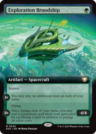 Exploration Broodship (Extended Art) - Commander: Edge of Eternities