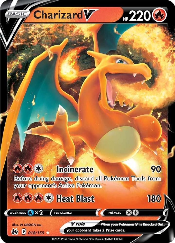 Charizard V - Crown Zenith
