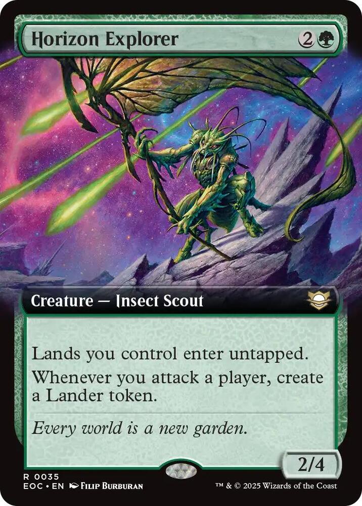 Horizon Explorer (Extended Art) - Commander: Edge of Eternities