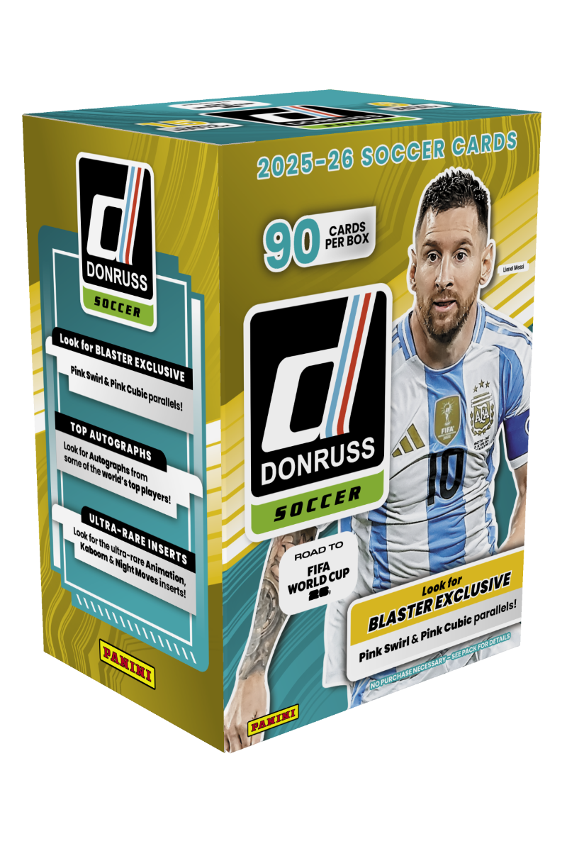 2025/26 Panini Donruss Road To FIFA World Cup 26 Soccer Hobby Blaster Box