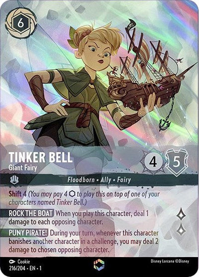 Tinker Bell - Giant Fairy (Enchanted) - 216/204 - (The First Chapter)