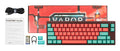 Leopold x MK FC660MBT Vapor 65% Bluetooth Double Shot PBT Mechanical Keyboard