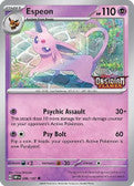 Espeon Best Buy Exclusive 86 Sv Scarlet Violet Promo Cards Holofoil