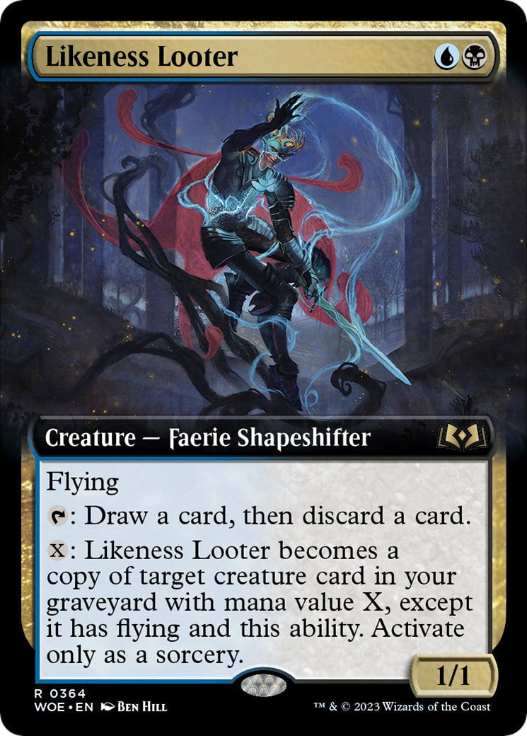 Likeness Looter (Extended Art) - 364 - (Wilds of Eldraine)
