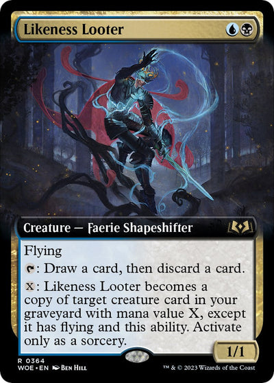 Likeness Looter (Extended Art) - 364 - (Wilds of Eldraine)
