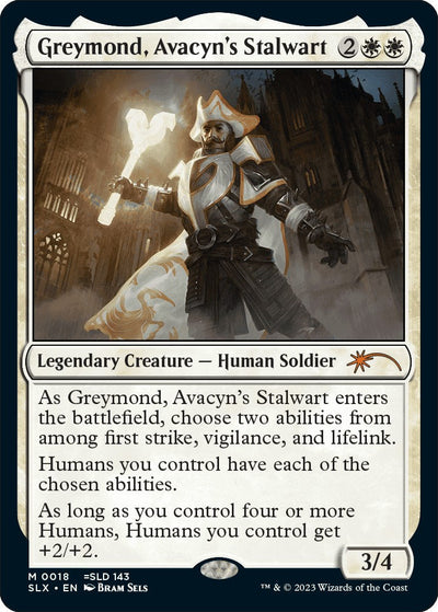 Greymond, Avacyn's Stalwart - 18 - (SLX Cards)