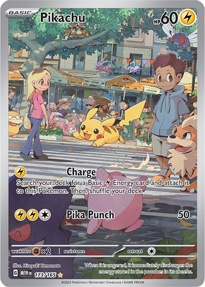 Pikachu - 173/165 - 173/165 - (SV: Scarlet & Violet 151)