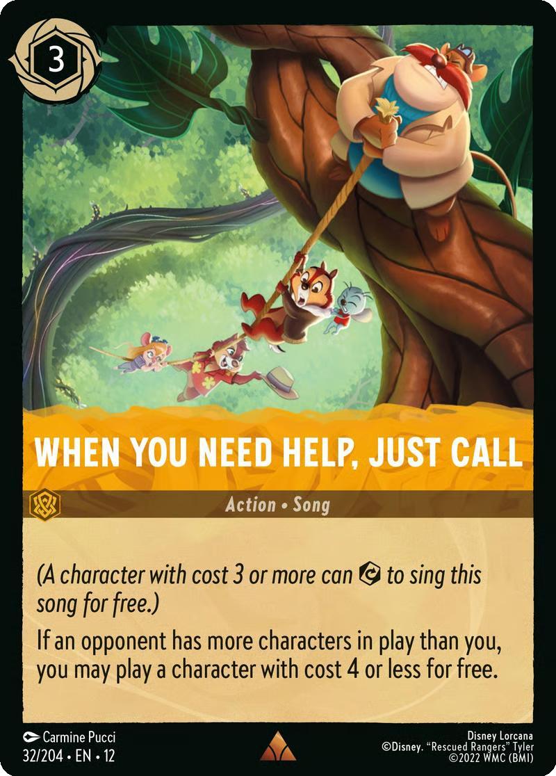 When You Need Help, Just Call - 32/204 [Wilds Unknown] [Non-Foil]