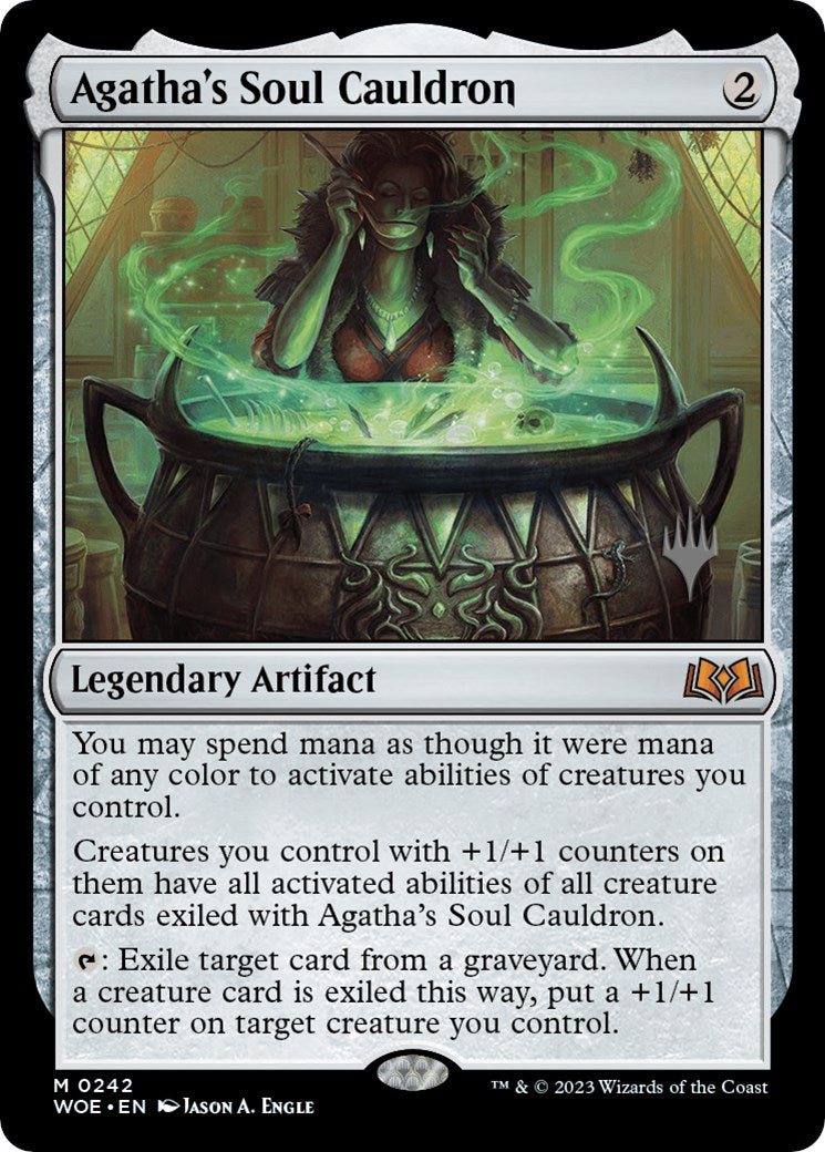 Agatha's Soul Cauldron - 242 - (Promo Pack: Wilds of Eldraine)