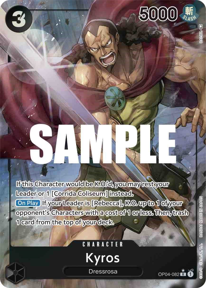 Kyros (Alternate Art) - OP04-082 - (Kingdoms of Intrigue)