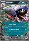 Arbok Ex 024 165 24 Sv Scarlet And Violet 151 Holofoil