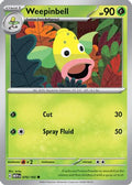 Weepinbell 70 Sv Scarlet And Violet 151 Reverse Holofoil