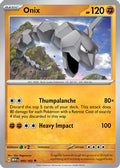 Onix 95 Sv Scarlet And Violet 151 Reverse Holofoil
