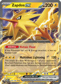 Zapdos Ex 145 165 145 Sv Scarlet And Violet 151 Holofoil