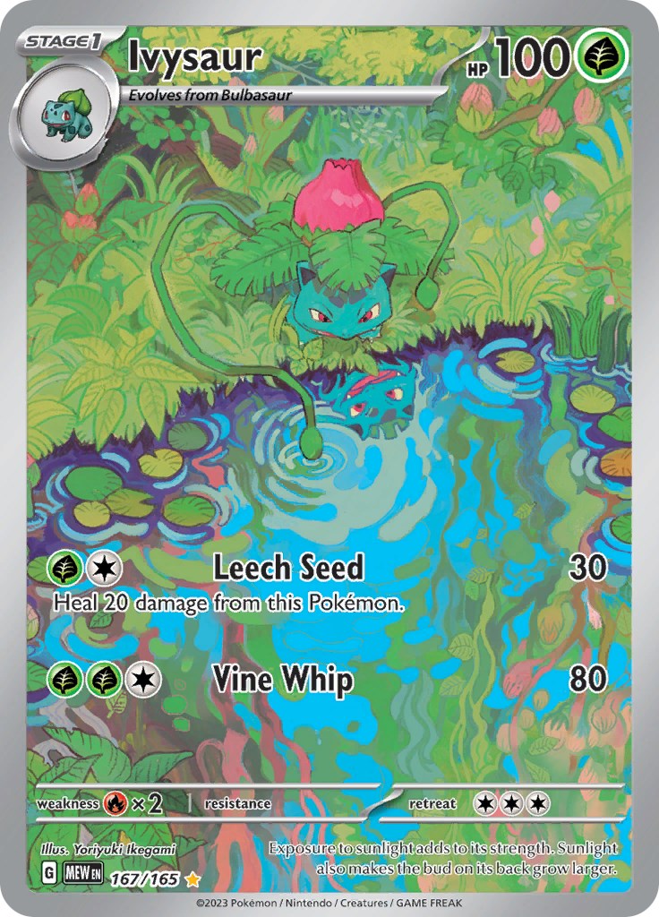 Ivysaur - 167/165 - 167/165 - (SV: Scarlet & Violet 151)