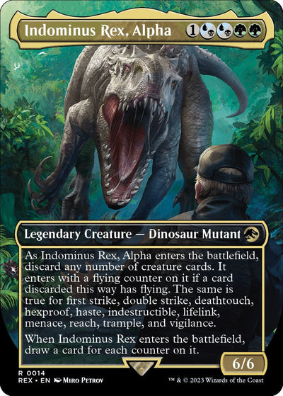 Indominus Rex, Alpha (Borderless) - 14 - (Universes Beyond: Jurassic World Collection)