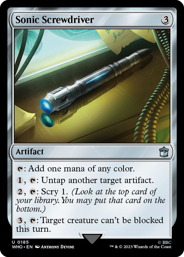 Sonic Screwdriver (0185) - 185 - (Universes Beyond: Doctor Who)