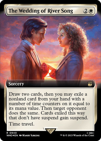 The Wedding of River Song (Extended Art) (Surge Foil) - 940 - (Universes Beyond: Doctor Who)