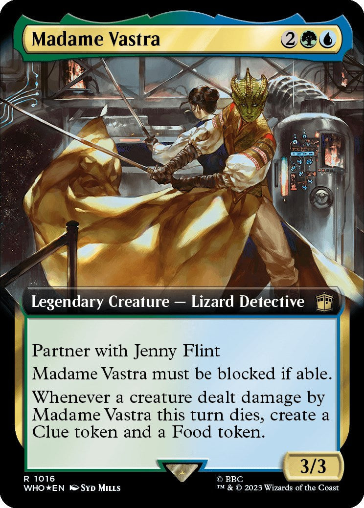 Madame Vastra (Extended Art) (Surge Foil) - 1016 - (Universes Beyond: Doctor Who)