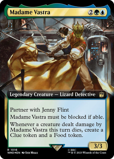 Madame Vastra (Extended Art) (Surge Foil) - 1016 - (Universes Beyond: Doctor Who)