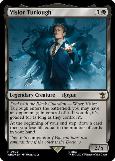 Vislor Turlough (Surge Foil) - 679 - (Universes Beyond: Doctor Who)