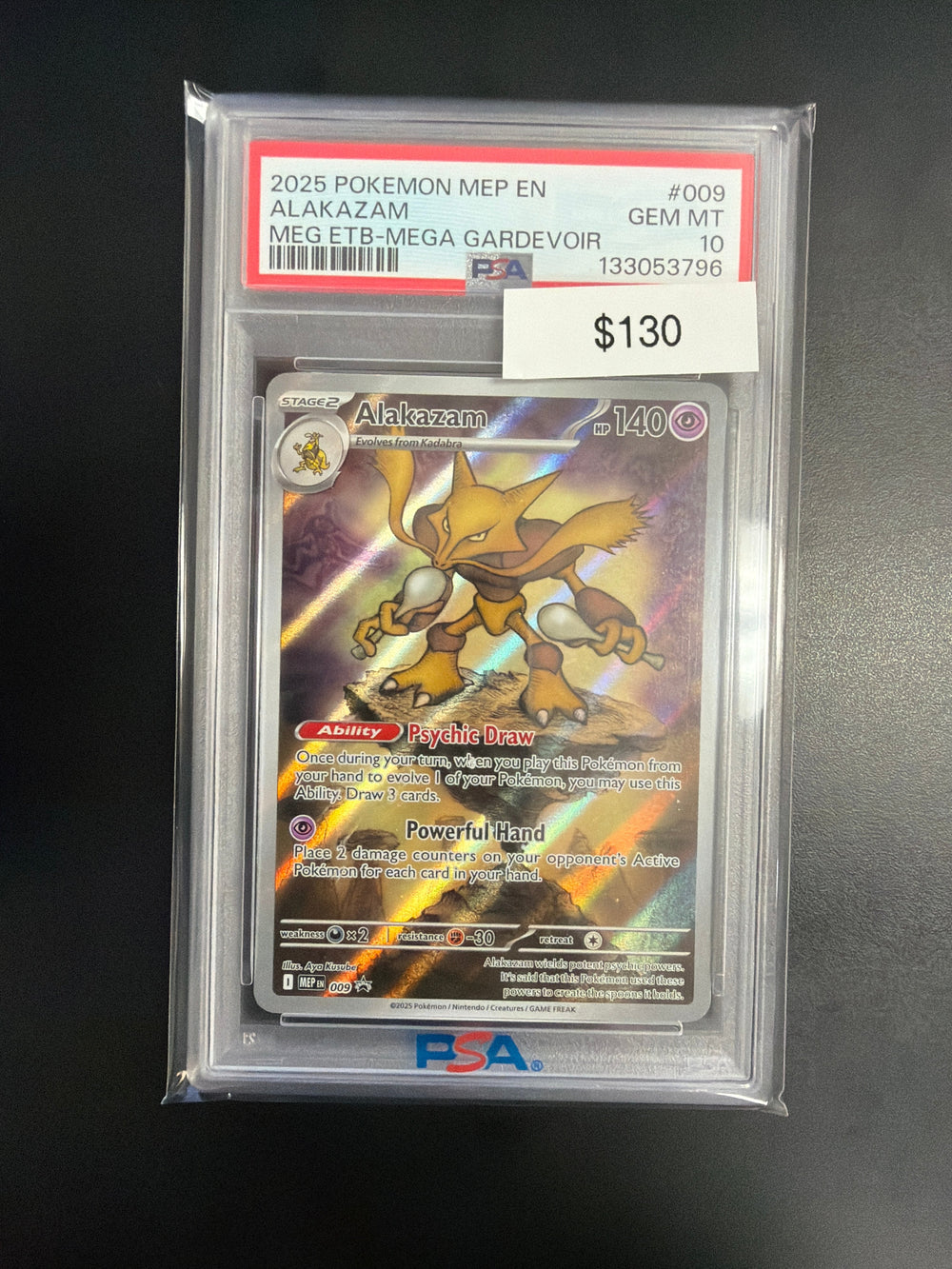Pokemon Alakazam Promo #009 PSA 10