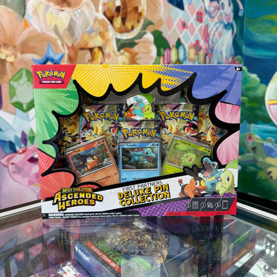 Pokemon Ascended Heroes First Partners Deluxe Pin Collection