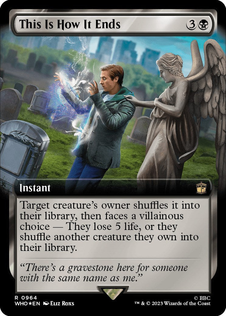 This Is How It Ends (Extended Art) (Surge Foil) - 964 - (Universes Beyond: Doctor Who)