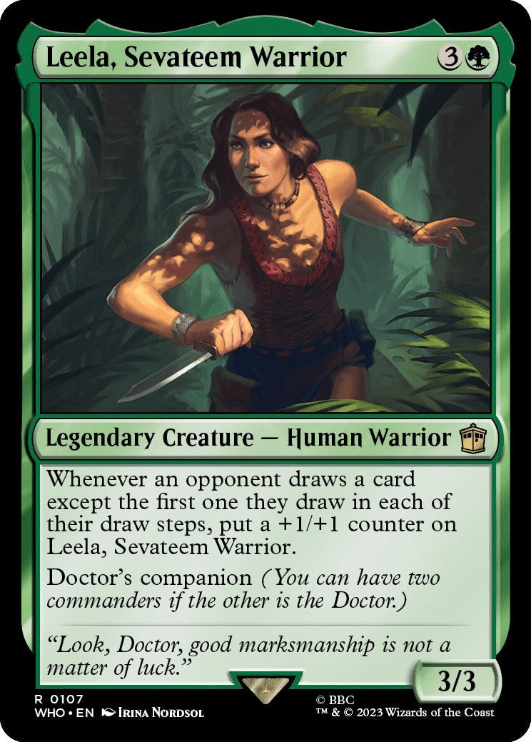 Leela, Sevateem Warrior - 107 - (Universes Beyond: Doctor Who)