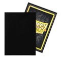 Dragon Shield Non-Glare Matte Sleeves - Standard Size - 100ct - Black V2