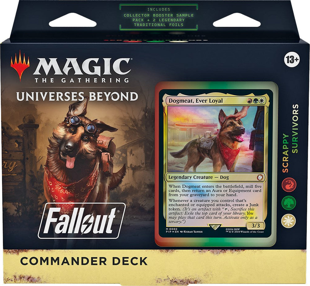Magic: The Gathering - Universes Beyond: Fallout - Scrappy Survivors Commander Deck