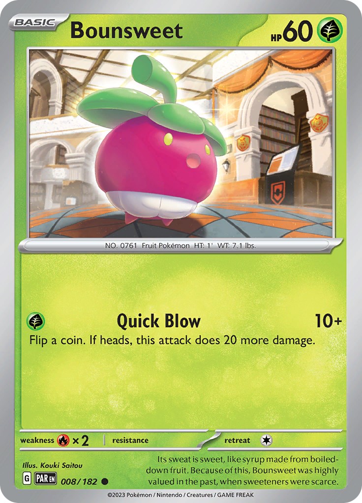 Bounsweet - 008/182 - (SV04: Paradox Rift)