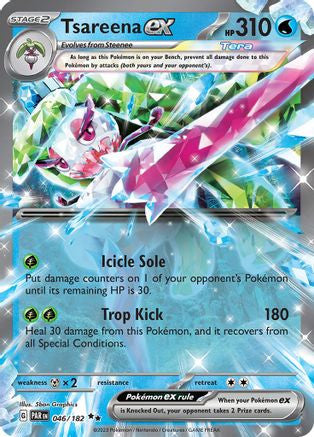 Tsareena Ex 46 Sv04 Paradox Rift Holofoil