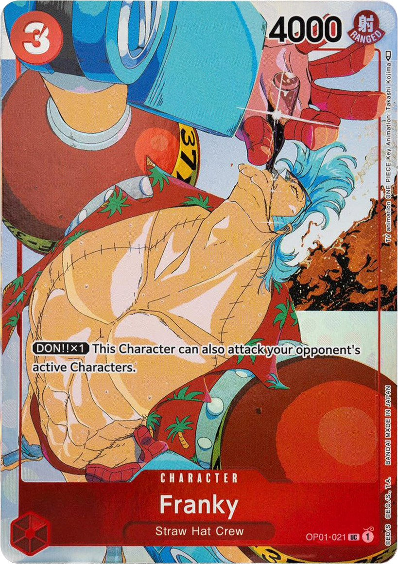 Franky (Gift Collection 2023) - OP01-021 - (One Piece Promotion Cards)