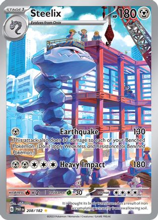 Steelix (208/182) - SV04 Paradox Rift Holofoil