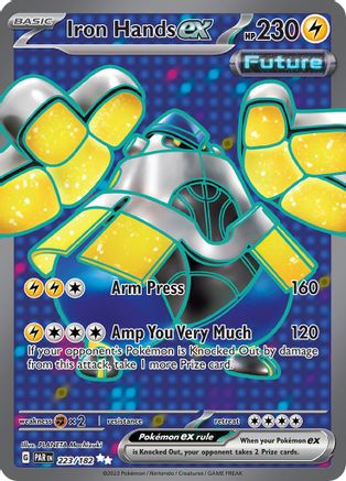 Iron Hands ex (223/182) - SV04 Paradox Rift Holofoil